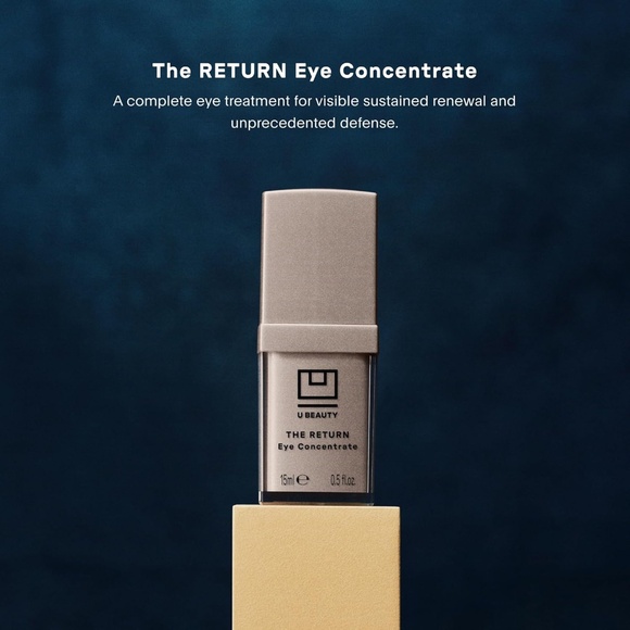 U BEAUTY The RETURN Eye Concentrate 15ml NEW UNUSED BOXED - Picture 7 of 9